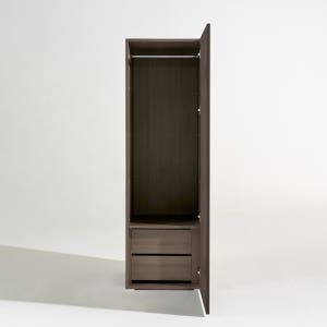 동서가구 브론즈 디스플레이 일반도어 양복장(2서랍) 600 DF926046