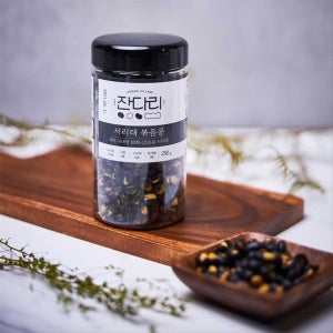 잔다리마을 서리태 볶음콩250g+250g, 잔다리마을공동체