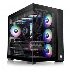 써멀테이크 View 380 TG ARGB (블랙)