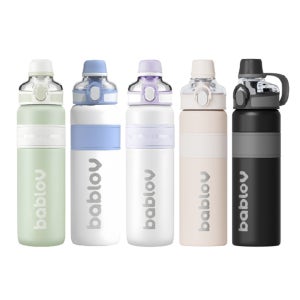 바블로브 파스텔 대용량 듀얼 스텐 텀블러 1000ml 판촉물 제작 전문~주방용품~텀블러(스텐)