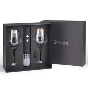 슈피겔라우 페스티발 보르도2P + 전동와인오프너 DM-612 선물세트