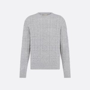 디올 25FW 크리스챤 긴팔 티셔츠 513M627A7017 800 GREY 513M627A7017 800 GREY