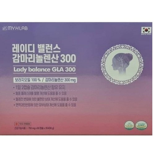 레이디 밸런스 감마리놀렌산 300(Lady balance GLA 300)