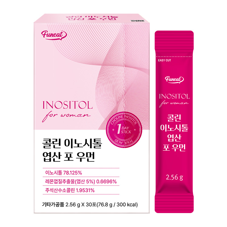 퍼니트 콜린 <b>이노시톨</b> 엽산 포 우먼 2.56g x 30포