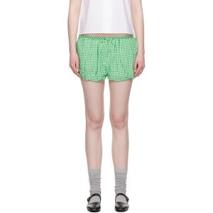 샌디 리앙 반바지 H25P024 F185 GREEN 여성 252677F088007