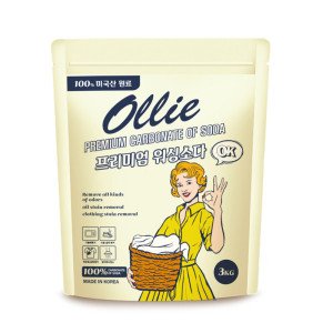 올리 올리 프리미엄 워싱소다 3kg / 탄산소다 세탁첨가 다용도세정제 미국산