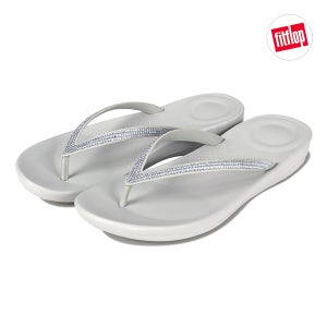 핏플랍 아이쿠션 스파클 플립플랍 여성 쪼리 슬리퍼 팁 토 그레이 R08-A06