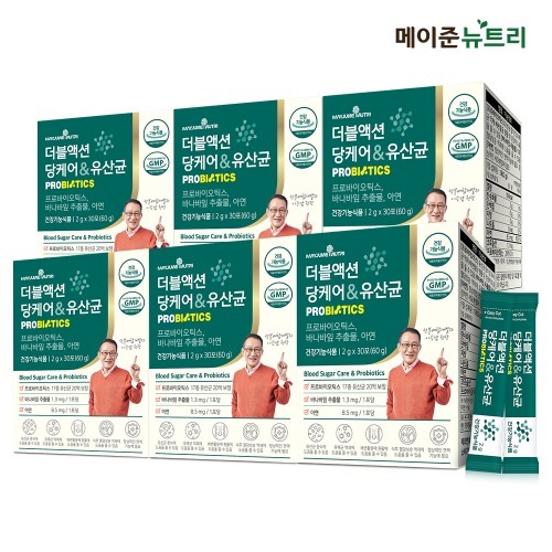 이승남 더블액션 당케어 &amp; 유산균 6박스