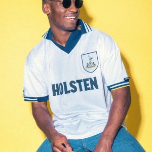 토트넘 핫스퍼 레트로 1994 홈 셔츠 저지 축구 유니폼 94HOME
