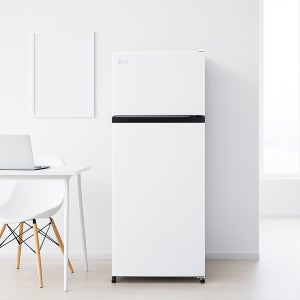 LG전자 (LG)121L 2도어 일반 소형 냉장고 B124W14 원룸 사무실 오피스텔 사업자