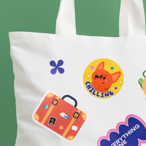 퍼블로그 패브릭 스티커 주문 제작 굿즈 DIY스티커 스티커제작 소량 대량