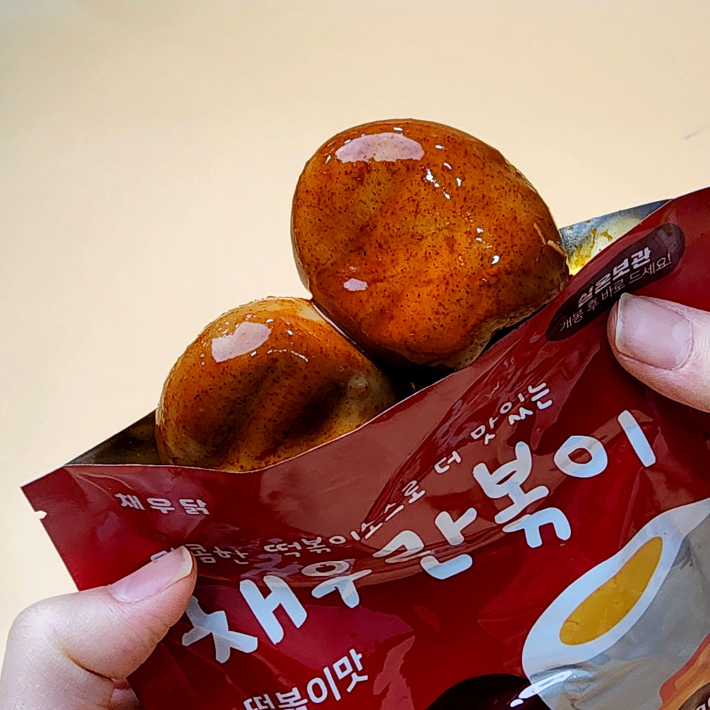 채우란 떡볶이맛 제품 이미지