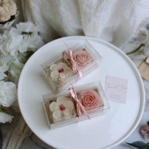 [꽃쿠키2구] 벚꽃&장미 앙금플라워 쿠키세트, 라앤케이크