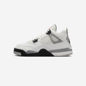 조던 JORDAN 에어 조던 4 레트로 OG 화이트 시멘트 프리스쿨 IB4388