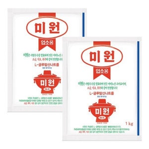 청정원 미원 1kgx2개 조미료/업소