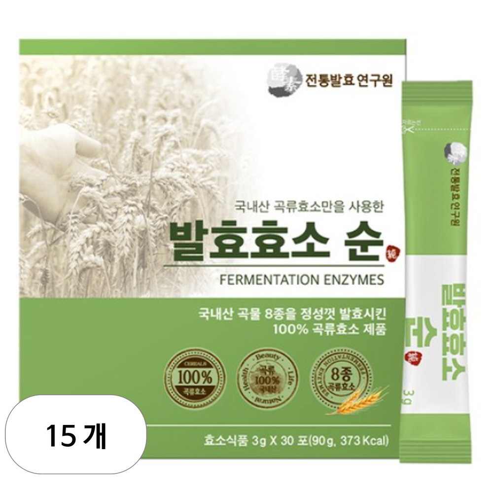 전통발효연구원 <b>최진규의 38발효효소</b>  90g  15개