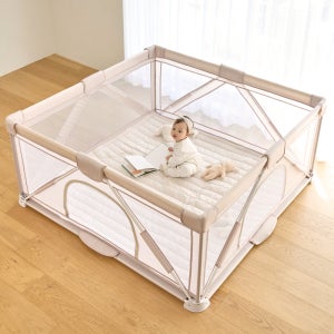 아이팜 폴더블 패브릭 베이비룸 유아 낙상방지 안전가드