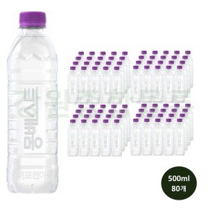 몽베스트 위드어스 무라벨 500ml 80개