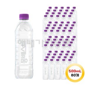 몽베스트 위드어스 무라벨 500ml 80개