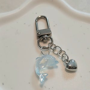 에어팟&버즈 키링/하트 돌고래🐬, 소소돌_soso, doll