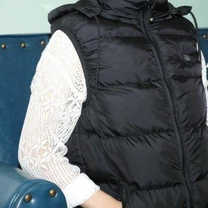 베프몰 여성 발열 USB 충전 패딩 조끼(30개)