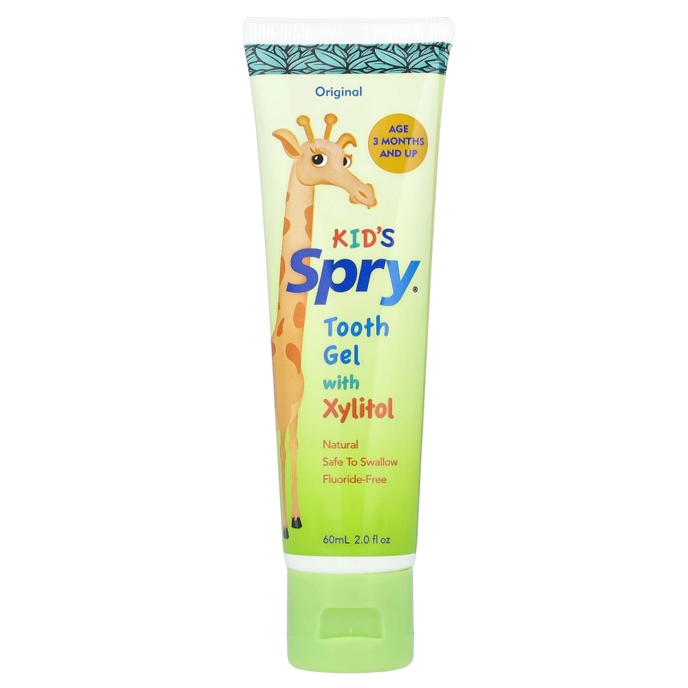 <b>자일러</b> Xlear 어린이용 Spry 자일리톨 치약 3개월 이상 오리지널 60ml(2fl oz) XLR-00071  1개
