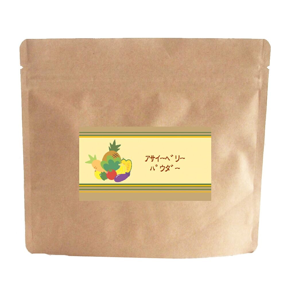 100g 아카이 베리 파우더 <b>아사이 주스 파우더</b> 과즙 분말 즉석 인스턴트 논  1개