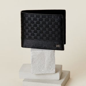 [닥스 액세서리 남성] 닥스 닥스핸드백 DD로고 소가죽 반지갑 WBWA4F729BK