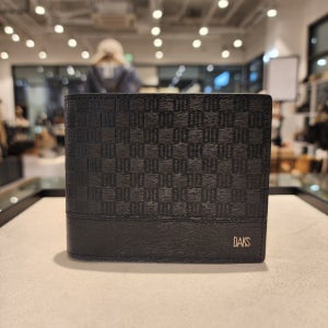 [닥스 액세서리 남성] 닥스 닥스핸드백 DD로고 소가죽 반지갑 WBWA4F729BK