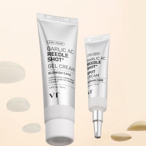 [브이티코스메틱] VT 갈릭 AC 리들샷 스팟 크림 15ml + VT 갈릭 AC 리들샷 젤 크림 50ml 2종 세트