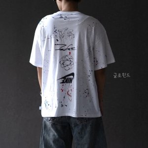 나이키 맥스 90 페인팅 그래픽 반팔 티셔츠 HF5565-100