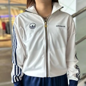 아디다스 파이어버드 배지 트랙탑 져지 화이트 IX3550