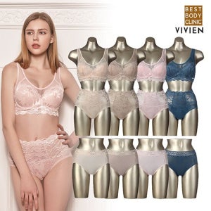 [7만원 파격 SALE]비비안 BBC 썸머 브라팬티 4세트+팬티4종 TV상품