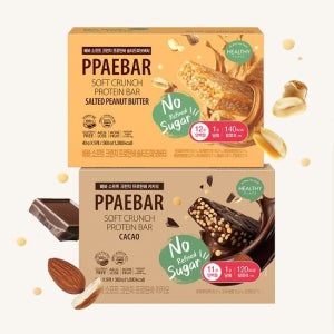 빼바 소프트크런치 프로틴바 40g 9개입 택1