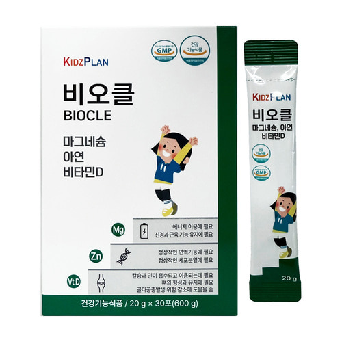 비오클 <b>20</b>g x 30포, 1개