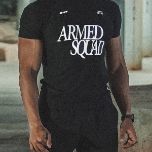 ARMED SQUAD 머슬핏 티셔츠