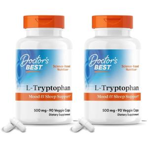 Doctors BEST 닥터스베스트 L-트립토판 500mg 90정 2개