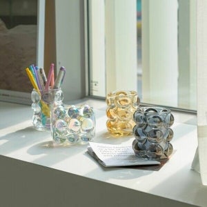 조르지오 유리 n9101BD641E 오브제 연필꽂이 사무용 볼펜 필기구 수납 정리