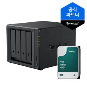 시놀로지 나스 DS425+ 4베이 8TB (4TBx2) HAT3300-4T 포함