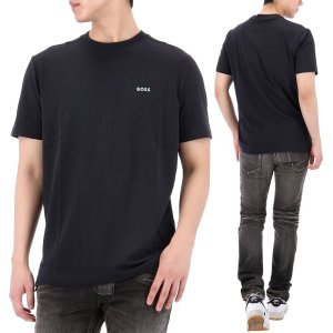 휴고보스 50506373 425 남성 콘트라스트 로고 티셔츠 50506373 405