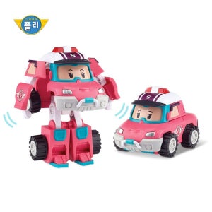 로보카폴리 4인치 자동차 변신로봇 샌디 사막구조대 순찰차 변신 완구 장난감