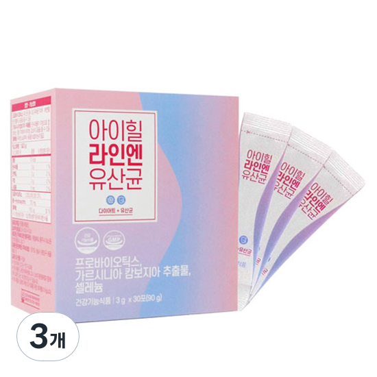 <b>아이힐</b> 라인엔 유산균 30p  90g  3개