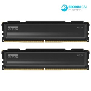 [서린공식] ESSENCORE KLEVV DDR5-6000 CL30 FIT V BLACK 패키지 서린 (32GB(16Gx2))