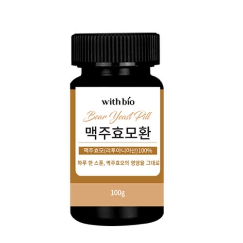 위드바이오 <b>맥주효모환 100g</b>, 1개