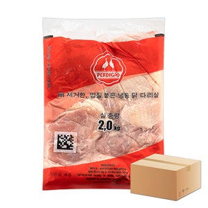 [페르디가오] 뼈없는 순살 닭정육 2kg*6팩 닭다리살 대용량