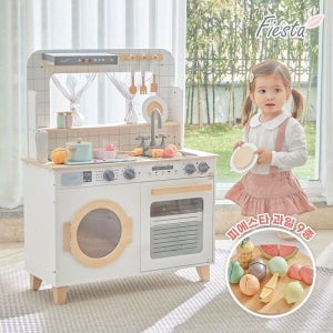 피에스타 [피에스타] 우드 주방놀이 슈크레 + 과일9종 세트