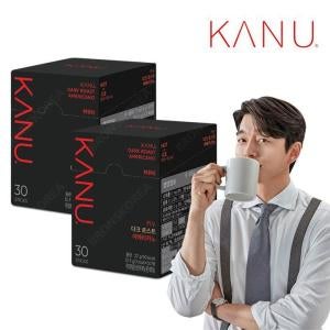 맥심 카누 다크로스트 미니 30T X 2개 원두 커피 아메리카노