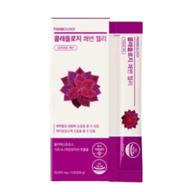 푸드올로지 콜레올로지 쾌변 젤리 25000mg x 10포, 1개