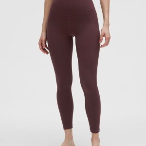 여성 룰루레몬 Align 하이라이즈 팬츠 24” 아시아 핏
