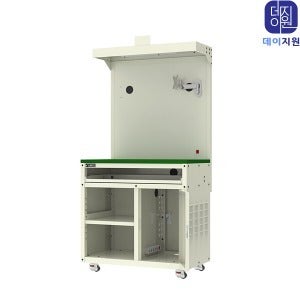 [일반판매] 자주검사대 HWT-QC-AF (모니터암 1개적용) ( 풋마스터-4개 / 내부선반-1개 / 1000*630*1980 )